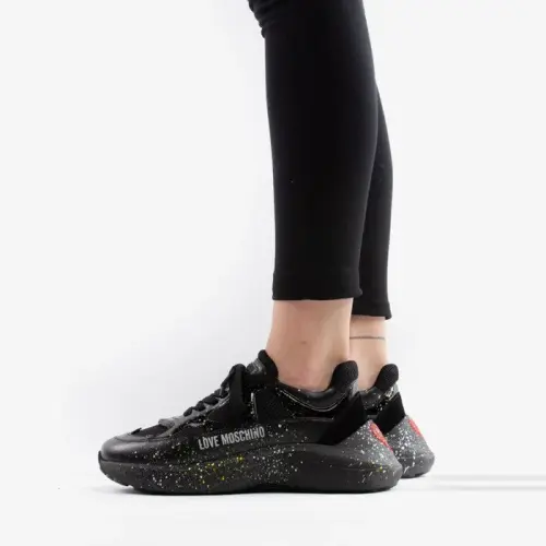 Love Moschino Paint Sketch Sneakers JA15476G08JD300A