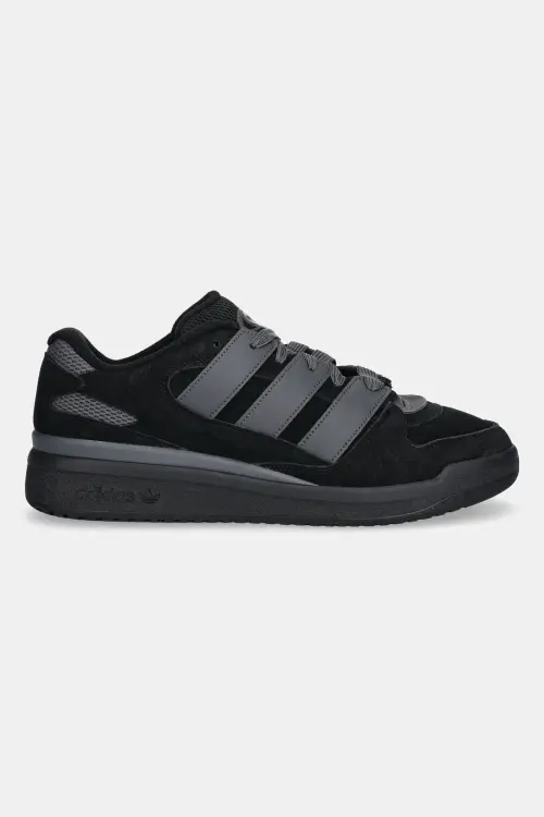Замшевые кроссовки adidas Originals Forum2000 цвет чёрный