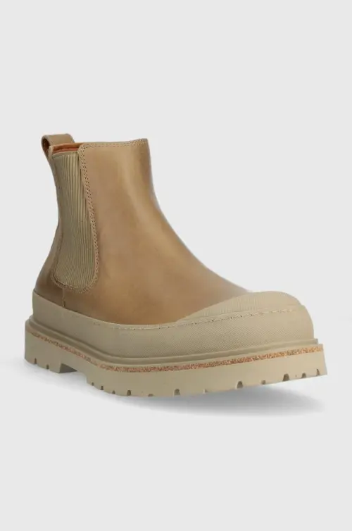Замшевые ботинки Birkenstock Prescott мужские цвет коричневый