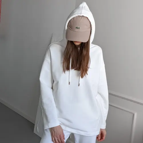 Tassha Yu Essential Hoodie TH Milk White 