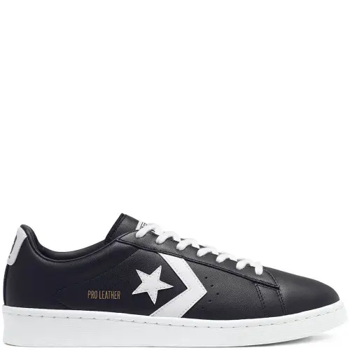 Converse PRO LEATHER GOLD STANDARD LOW BLACK 167238C