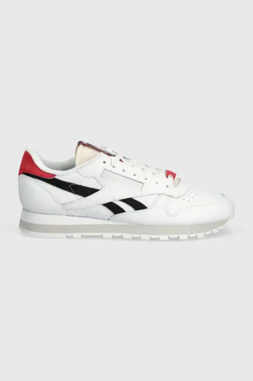 Кожаные кроссовки Reebok Classic Classic Leather цвет белый 100202344