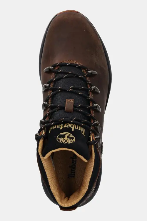 Ботинки из нубука Timberland Sprint Trekker цвет коричневый