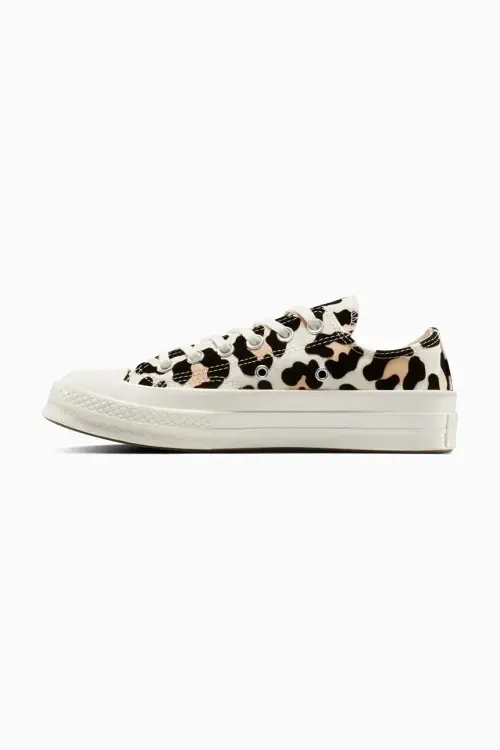 Кеды Converse Chuck 70 Leopard цвет бежевый