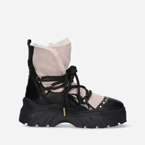 Inuikii Sneaker Trekking Gloss 70202-118 BLACK