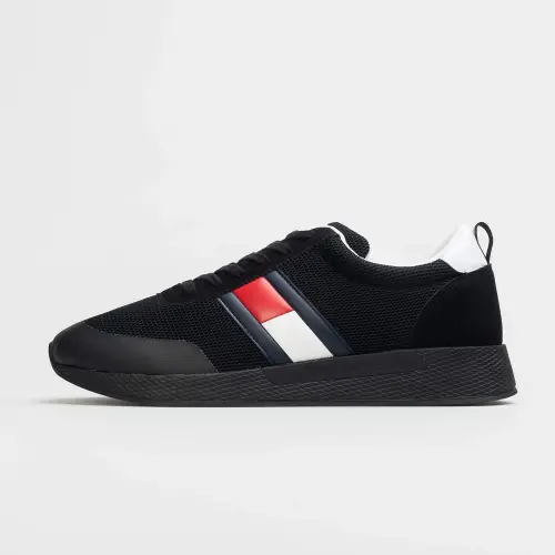 Tommy Jeans FLEXI FLAG SNEAKER BLACK