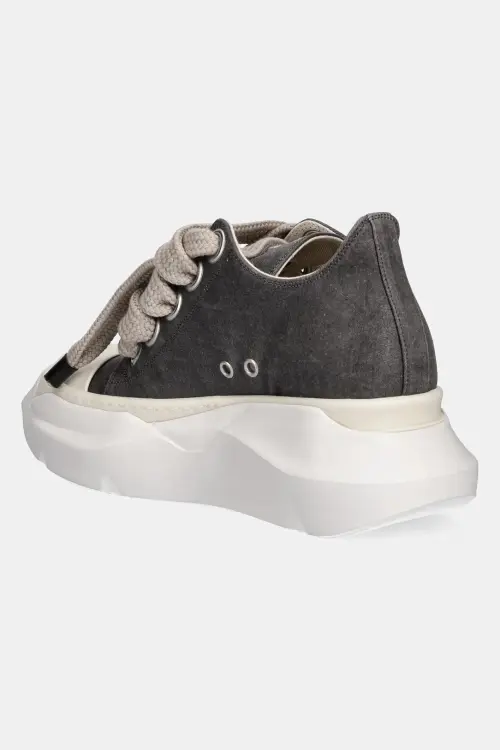 Кеды Rick Owens DRKSHDW Jumbo Laces Abstract Low Sneak цвет серый DS01E3845.SCFW2