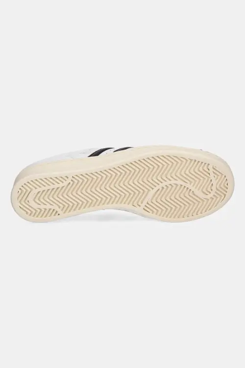 Кожаные кроссовки adidas Originals Superstar Vintage цвет белый