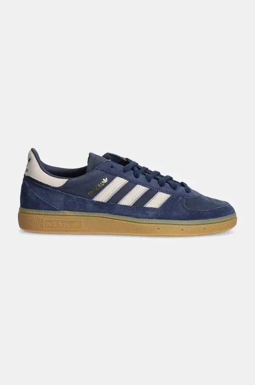 Кожаные кроссовки adidas Originals Handball Spezial Wm цвет синий IH0136