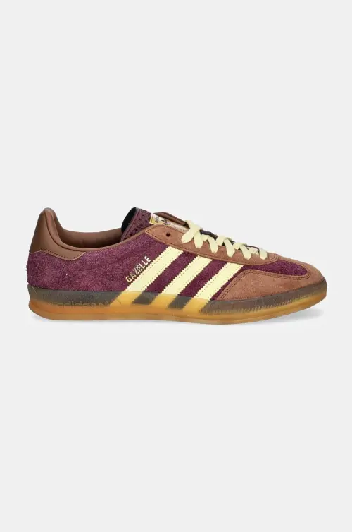 Кроссовки adidas Originals Gazelle Indoor цвет бордовый JI0324