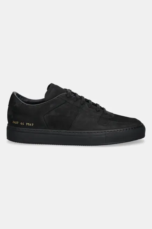 Кроссовки из нубука Common Projects Decades in Nubuck мужские цвет чёрный 2487