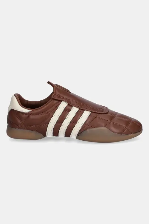Кожаные кроссовки adidas Originals Taekwondo Mei W цвет коричневый