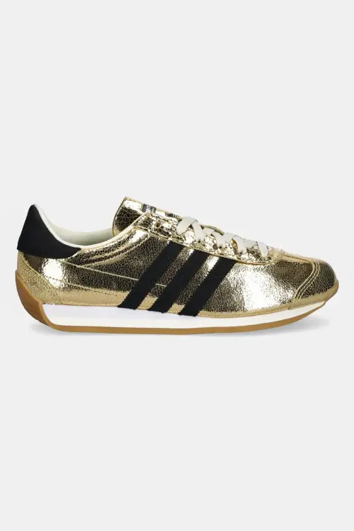 Кожаные кроссовки adidas Originals Country OG цвет золотой JQ5110