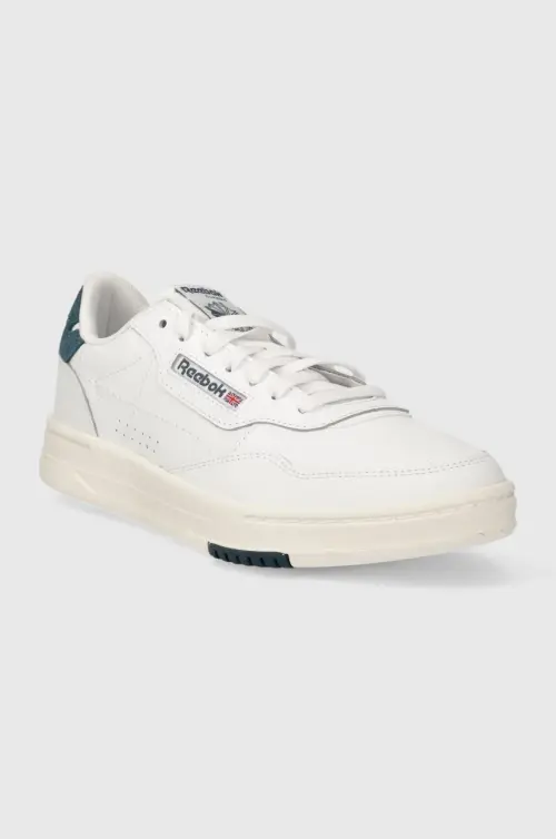 Кожаные кроссовки Reebok Classic цвет белый
