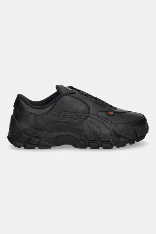 Кожаные кроссовки Puma PUMA x SKEPTA цвет чёрный