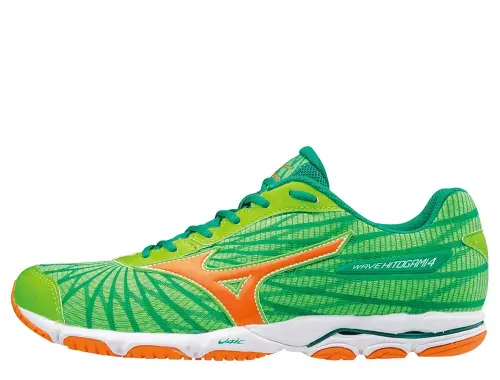 Mizuno Wave Hitogami 4 M Зелено-Оранжевые