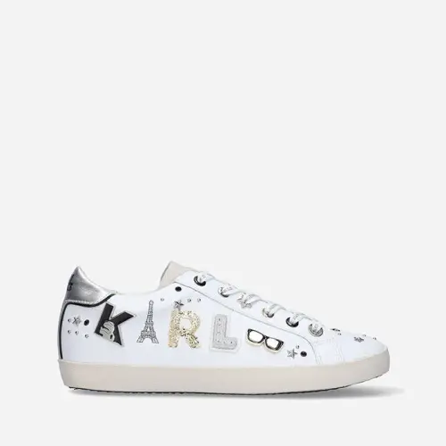 Кроссовки Karl Lagerfeld Skool Karl Paris Badge Lo KL60117 011