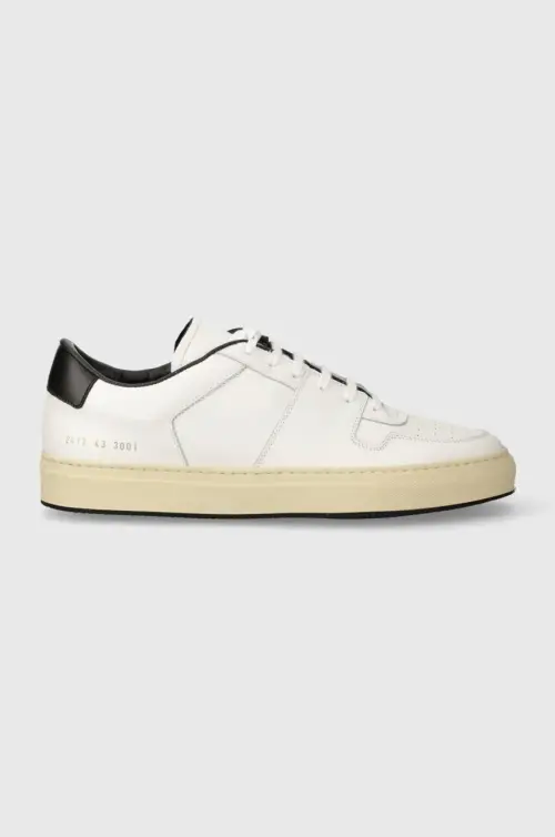 Кожаные кроссовки Common Projects Decades цвет белый 2417
