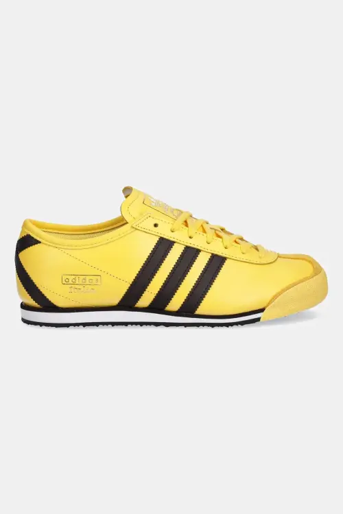 Кожаные кроссовки adidas Originals Italia 70S W цвет жёлтый