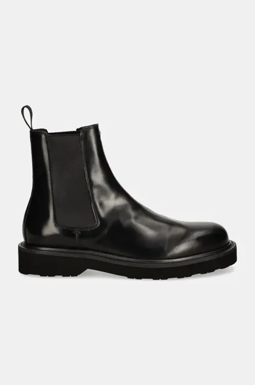 Кожаные полусапоги Kenzo Ukio Chelsea Boots мужские цвет чёрный FE65BT115L52.99