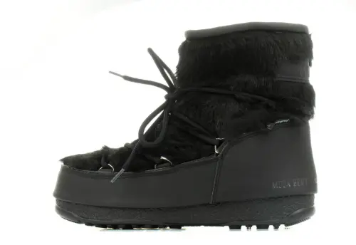 Moon Boot Monaco Low Fur Wp 2 BLACK