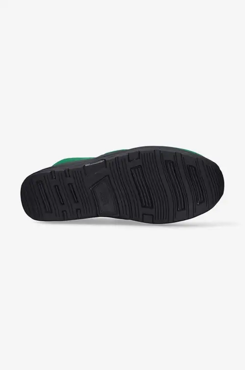Замшевые шлепанцы Suicoke x Tom Wood мужские цвет зелёный 316STW.STW-GREEN