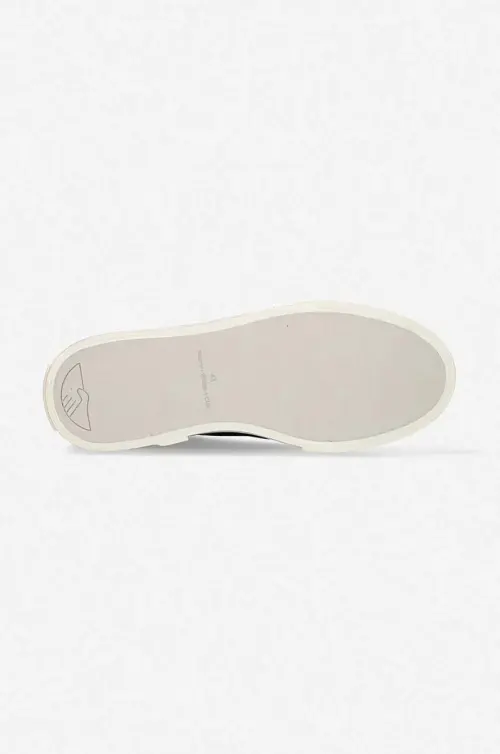 Замшевые кроссовки Stepney Workers Club Dellow Suede цвет чёрный YA01135-BLKECRU