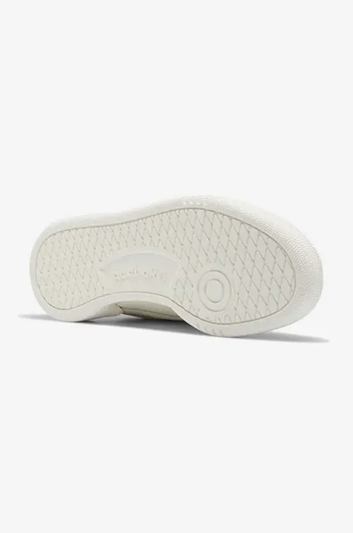 Кожаные кроссовки Reebok Classic Club C 85 HQ0947 цвет бежевый HQ0947-cream