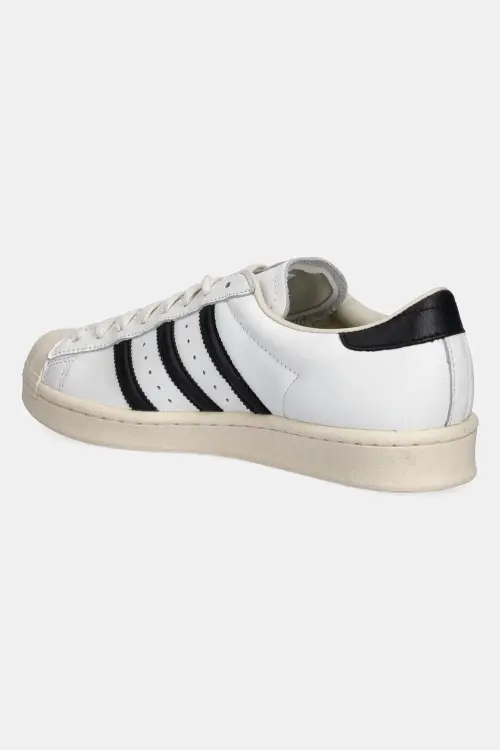 Кожаные кроссовки adidas Originals Superstar Vintage цвет белый