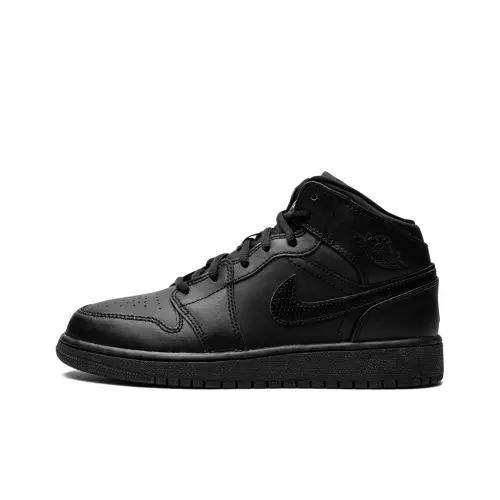 Jordan Air Jordan 1 Retro Mid Black 2016       