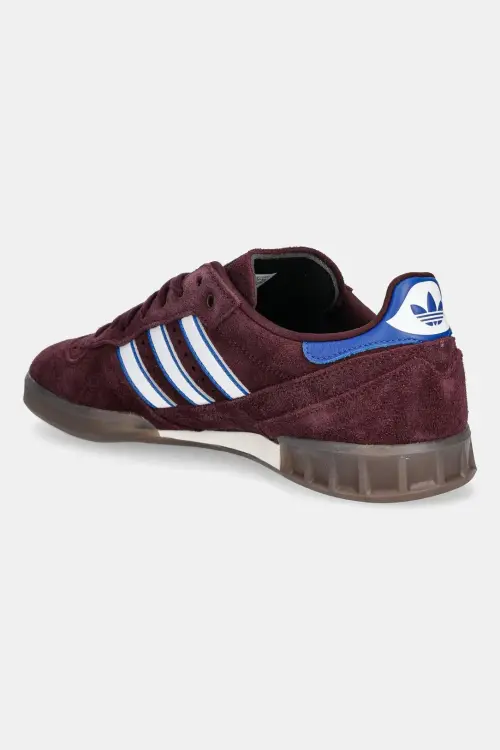 Замшевые кроссовки adidas Originals Handball Top RM цвет бордовый