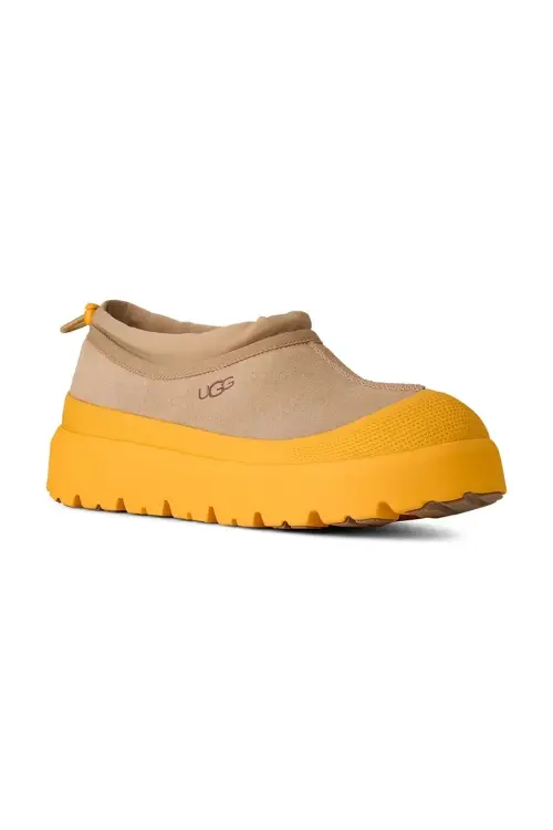 Зимние сапоги UGG Tasman Weather Hybrid цвет бежевый 1144096.MMM