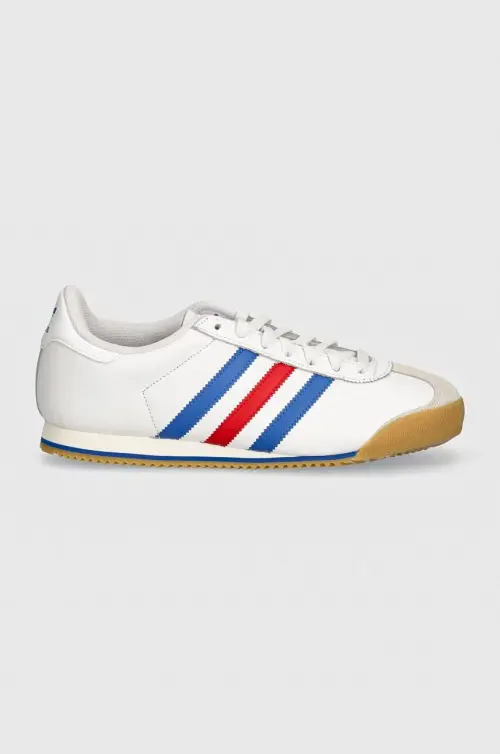 Кожаные кроссовки adidas Originals Kick 74 цвет белый IF9509