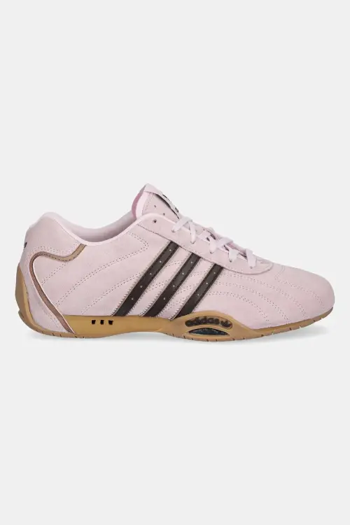 Замшевые кроссовки adidas Originals Adiracer LO цвет розовый JS4519