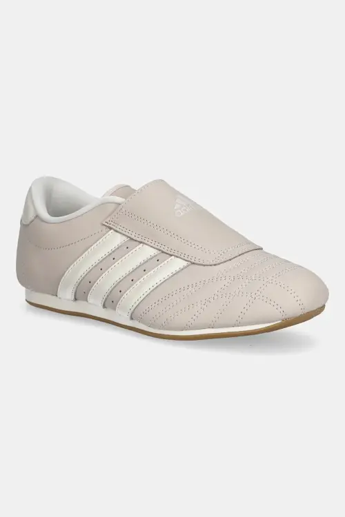 Кроссовки из нубука adidas Originals Taekwondo цвет розовый