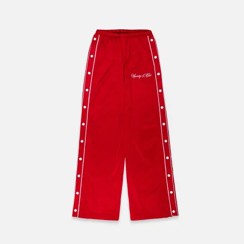 Брюки Tassha Yu S&C Buttoned Red 