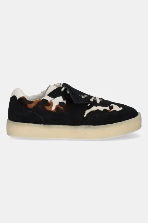 Замшевые кроссовки Clarks Originals Tor 80 женские цвет чёрный 26180664