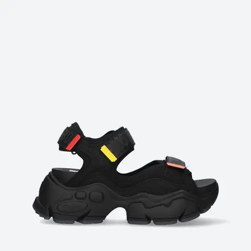 Сандалии damskie Buffalo Binary O Vegan 1602031-BLK