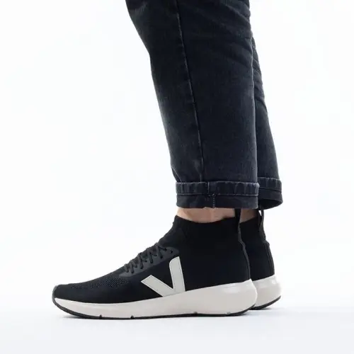 Veja x Rick Owens Sock Runner VM20F3801 KVE BLACK/WHITE