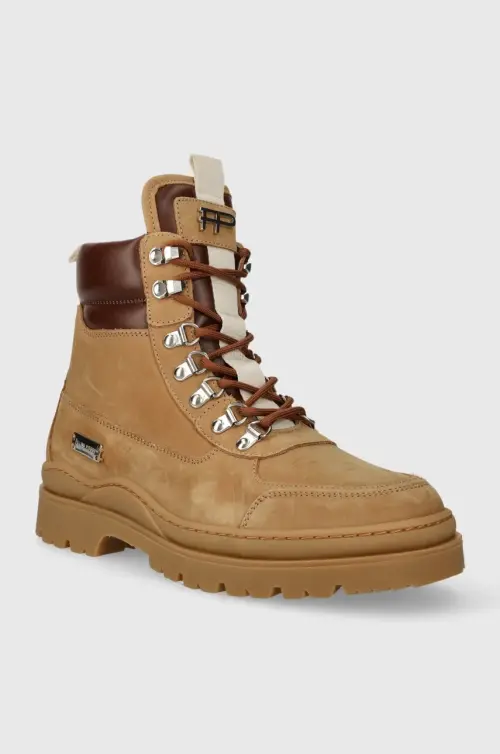 Замшевые кроссовки Filling Pieces Mountain Boot Quartz мужские цвет коричневый 63333369985