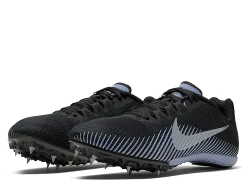 Nike Zoom Rival M 9 U Черно-Серебристые