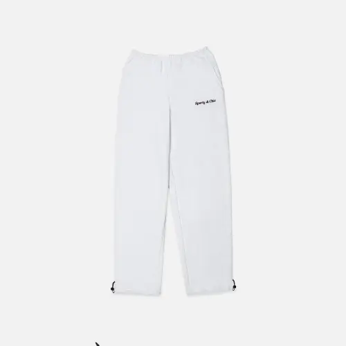 Брюки Tassha Yu S&C 2.0 Sweatpants White Melange 