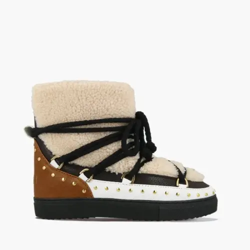 Женские Inuikii Sneaker Curly 70102-76 ROCK CREAM