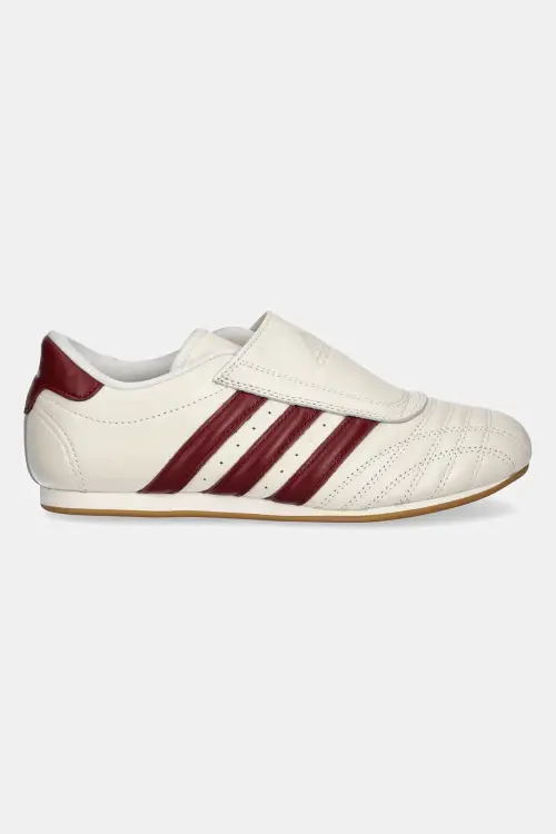 Кожаные кроссовки adidas Originals Adidas Taekwondo W цвет бежевый JS4527