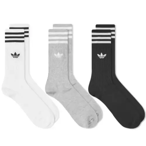 Adidas Solid Crew Sock 