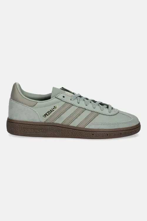 Кроссовки из нубука adidas Originals Handball Spezial W цвет зелёный JI2645