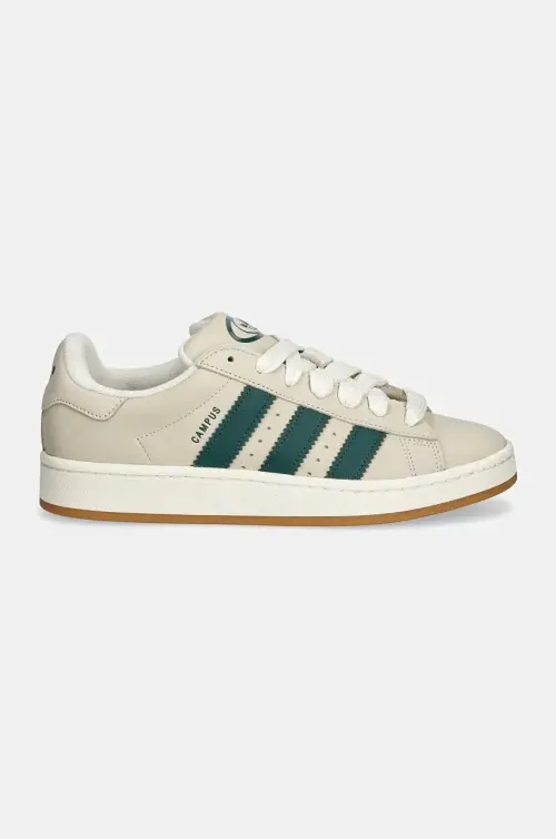 Кожаные кроссовки adidas Originals Campus 00s цвет бежевый JS3446