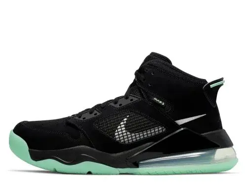 NIKE AIR JORDAN MARS 270 BLACK GREEN GLOW