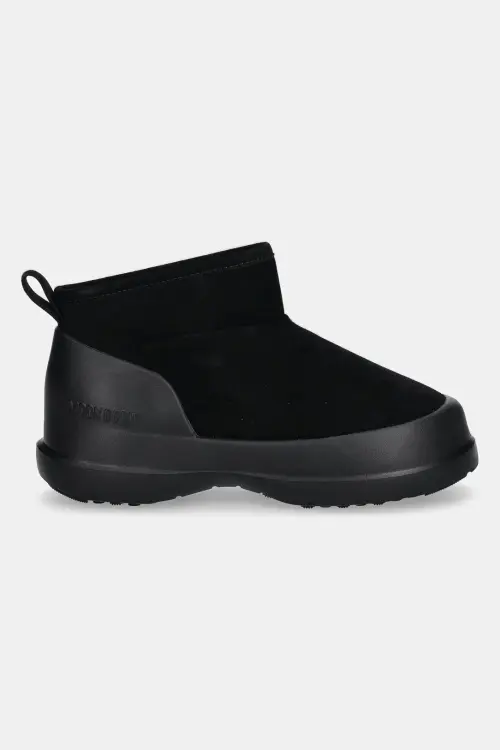 Замшевые сапоги Moon Boot MB LUNA LOW BOOT SUEDE цвет чёрный 80D2480040 N001