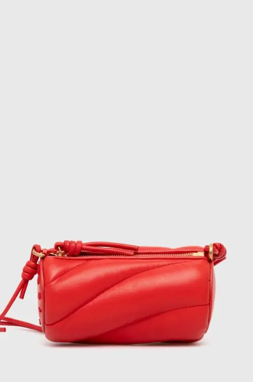 Кожаная сумочка Fiorucci Mini Mella цвет красный